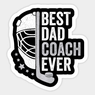 Best Dad Coach Ever Father's Day Sticker